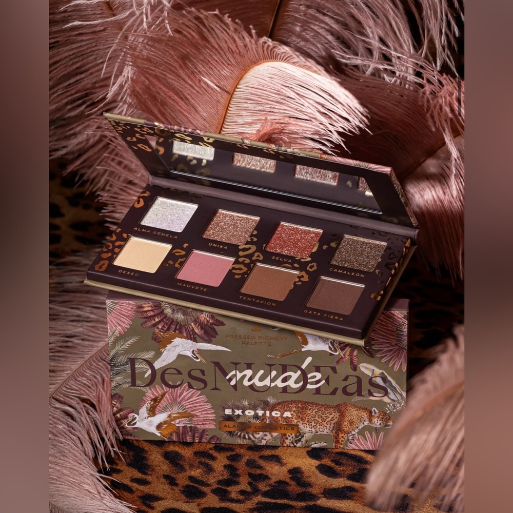Alamar Cosmetics Desnudeas Exotica Pressed Pigment Eyeshadow Palette